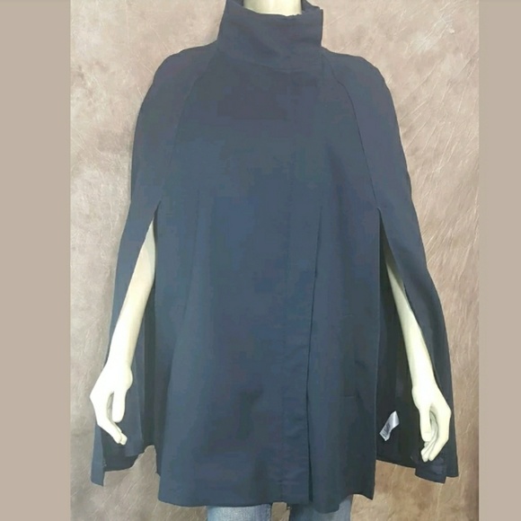 Juicy Couture Jackets & Blazers - *SOLD* Bird Juicy Couture Navy Cape Poncho Jacket